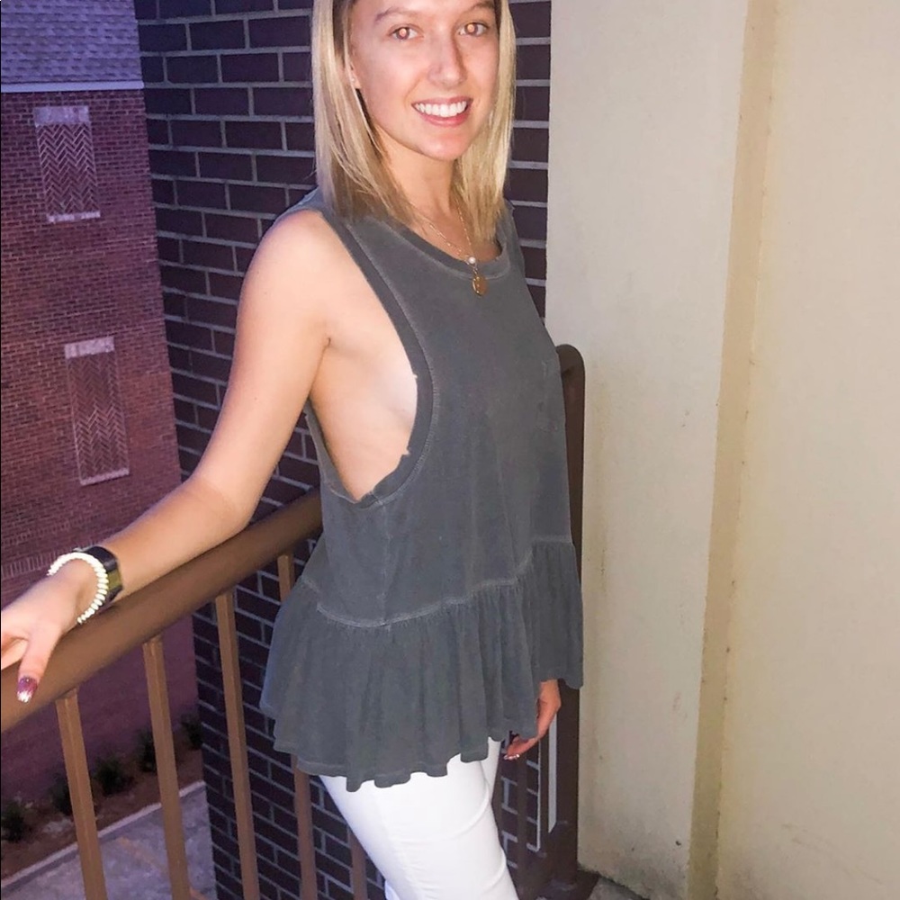 Free people baby doll shirt